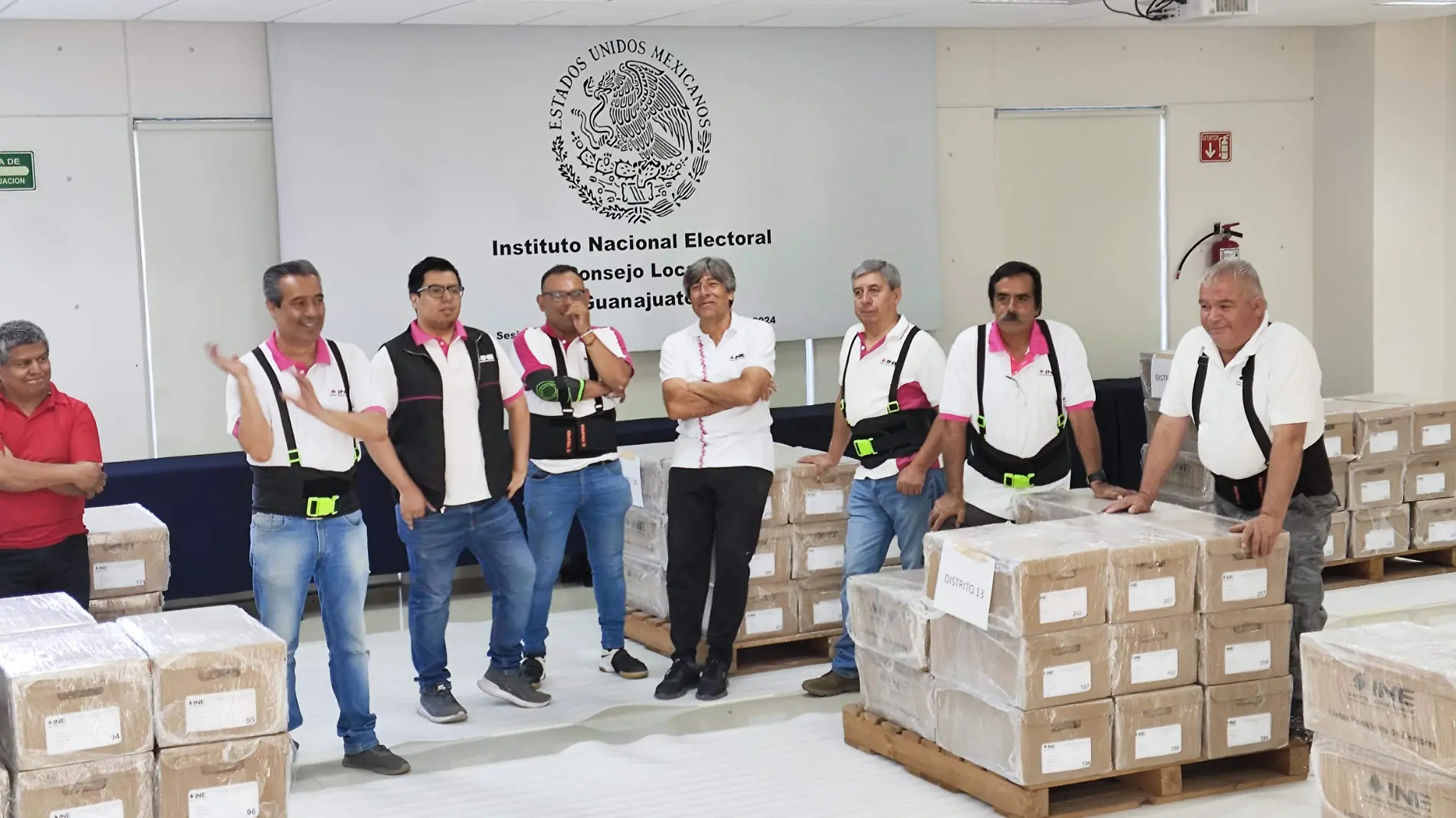 LISTOS PARA RECIBIR LAS BOLETAS ELECTORALES PARA GUANAJUATO_ INE